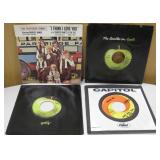 Lot Of 3 Beatles & 1 Partridge Family 45