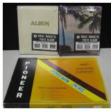 3 NIB Vintage Photo Album Books of Various Sizes