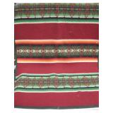 Beaver State N.A. / S.W. Red Green Blanket 29"x45"