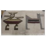 2 SW / NA Styled Animal Sigil Fabric Table Mats