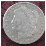 1899-O Silver Morgan Dollar - New Orleans Minted