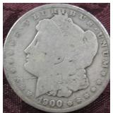 1900-O Silver Morgan Dollar - New Orleans Minted