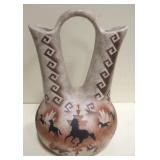 SW / NA Ceramic Horse Raymond D. Wedding Vase
