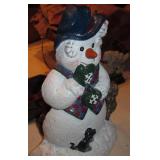 Snowman Cast Iron Door Stop