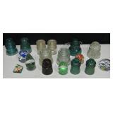 Art Glass Weights & Electric Pole Glass Insulators
