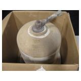 Unique J.H. McKie Porcelain Sink, 14.5"H