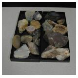 Lot of Various Rocks, Minerals & Geodes