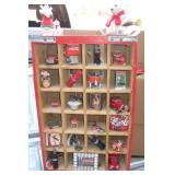 Coca Cola Wood Bottle Crate w/ Coke Collection