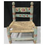 VNTG Floral Wooden Miniature Child