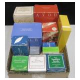 Various Vintage Avon Candle Holders & Candles