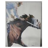 "After The Finish" Santa Fe Racehorse by Kate G.