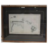 Chart of the Sandwich Islands (Hawaii) Map