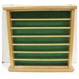 Wood Wall Hanging Golf Ball Display - 16.5" x 16"