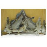 Metal Snowboarder 3D Wall Art - 23" x 14" x 1.5"