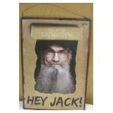 12" x 17" Metal Duck Dynasty Sign