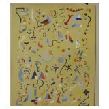 S.S. Marked Alexander Calder Styled Painting