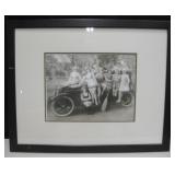 The Old Picture Co. Beach Ladies B&W Photo Print