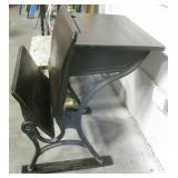Antique Wood & Metal Schoolhouse Youth Desk