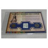 1902 Indian Head Penny 1926 Buffalo Nickel & Stamp