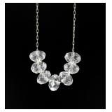 Petite Faux Gem Beaded Necklace