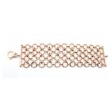 Italian Bronze Milor 4 Tier Chain Bracelet