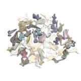 Abalone & Stone Animal Form Fetishes