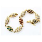 JKB Gold Plated Royal Egg Bracelet