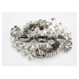 Faux Gem Foliated Classic Brooch