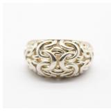 Pierced Celtic Knot Styled Ring