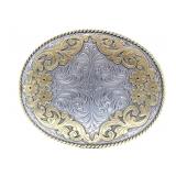 Silver Strike by 3D Belt Co. Buckle