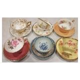 6 Assorted Excellent Condition Cups & Saucers