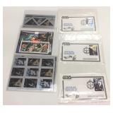 Star Wars First Day Issue Plus Stamps Lot w/COAs