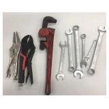 14" Pipe Wrench, Wrenches & Vise-Grips