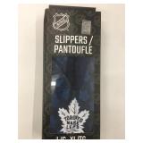 Toronto Maple Leafs Slippers Size L-XL