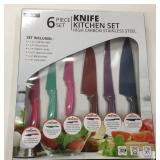 New Simple & Co 6pc Knife Set