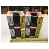 4 Small Black LED Planers