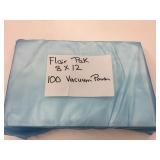 100 New Flair Pak Vacuum Pouches 8x12"