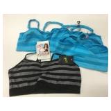 4 New Hanes Size L & XL Bras