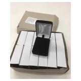 12 New Black Velvet Necklace Cases