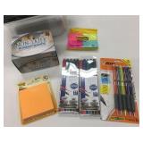 New Post-It, Bic & Staedtler Lot