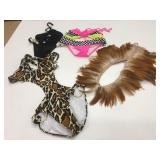 4 Mixed Style Bathing Suits Size S