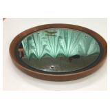 19.5" Round Decor Wall Mirror