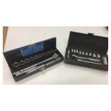 1/2" & 3/8" Socket Ratchet Sets