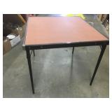Folding 30" Square Card Table