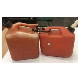 2 - 2.5Gal Used Jerry Gas Cans