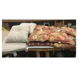 Large Lot of Used Outdoor Patio Cushions
