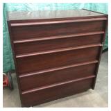 Gibbard Cherry 5 Drawer Dresser 43 x 38 x 20"