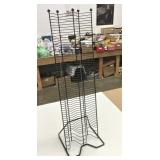Metal Double CD Rack Holder