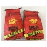 2- 2.5lb Bags Royal Oak Charcoal Briquets
