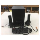 Altec Lansing Speaker System & APC Power Bar